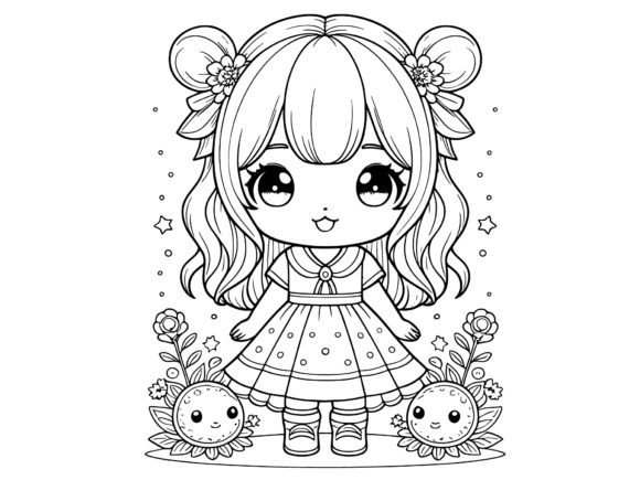 Download Kawaii Girl, Cartoon Character, Cute - Premium Resources