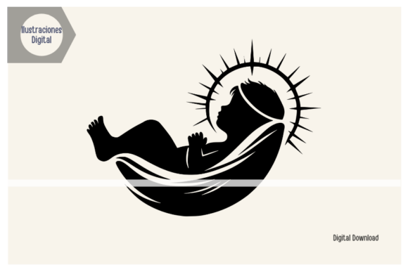 Download Nativity SVG Clipart Silhouette PNG DXF - Silhouette Collection