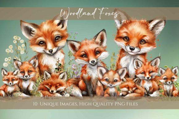 Download Woodland Fox, PNG FILES, Baby Animals - Baby animals Collection