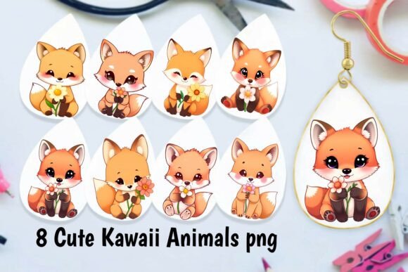 Download Cute Kawaii Fox PNG – Adorable Baby Fox - Fox png Collection