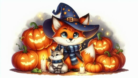 Download Pumpkin Fox Wizard - Pumpkin fox Collection